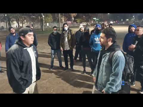 SATIM + (ROCKI & EMCIGAH) vs KROSS + (CRAKEN & ELEMECE) - final AUKAN FREE clasificatoria Santiago