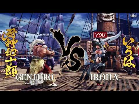 Samsho - TheDoctaMario (Genjuro) vs Hecatom (Iroha) Casual Matches 01