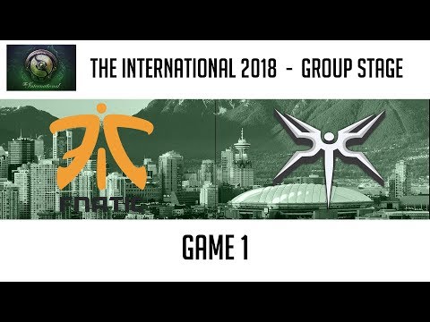 Fnatic vs Mineski (Game 1) | The International 2018: Group Stage