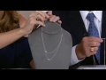 1/10 Ct Tw Diamond Sterling Silver Necklace