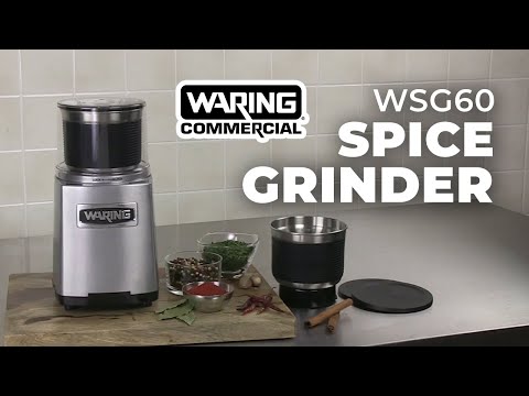 Waring WSG60 Commercial Spice Grinder, 3-Cup, 6-1/2"W X 8-1/2"D X 11-1/2"H, Pulse Function 6 image