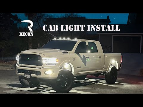 Recon Cab Marker Light Review & Install **20% DISCOUNT**