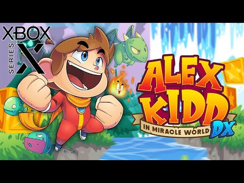 Alex Kidd in Miracle World DX (Xbox Series X) First Hour of Gameplay [4K 60FPS]