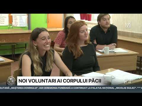 Voluntarii Corpului Păcii din SUA se pregătesc să devină profesori și consultanți în R. Moldova