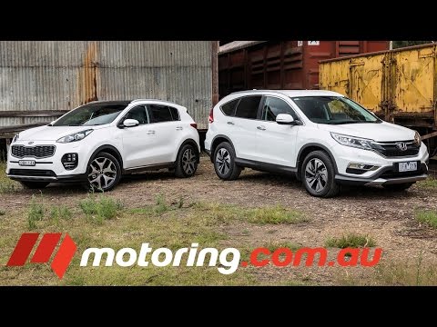 Honda CR-V v Kia Sportage Review