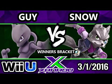 S@X 139 - InC | Snow (Fox) Vs. Guy (Mewtwo, Duck Hunt dog) SSB4 Tournament - Smash Wii U - Smash 4