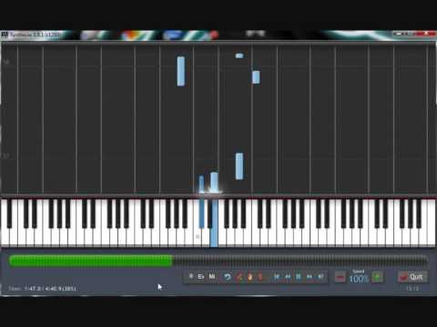 King Kong soundtrack - Central Park Piano Synthesia
