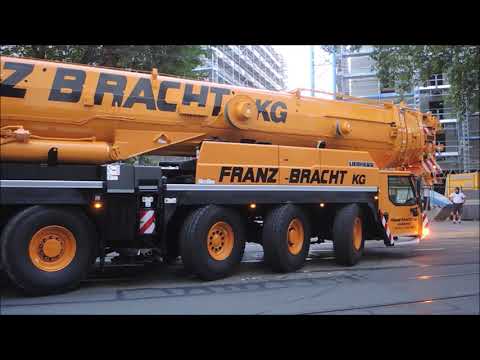 Liebherr LTM 1450 8.1 der Kran der Superlative  - Demontage Wilbert WT 420