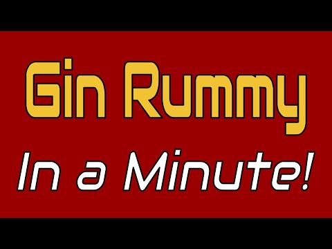 Gin Rummy in a Minute | a quick look