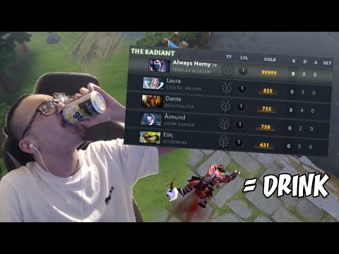 Dota 2 But I Drink Everytime My Team Dies