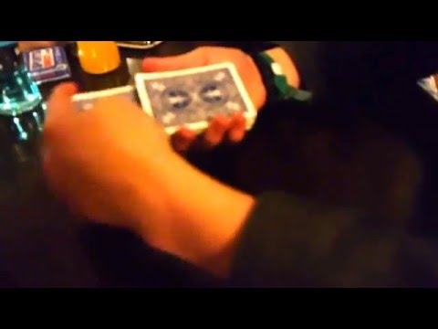 Playing card apears in Harrison Houghton UK magician's pocket  -Become A Magician