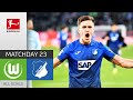 Comeback Win! | VfL Wolfsburg - TSG Hoffenheim 1-2 | All Goals | Matchday 23 – Bundesliga 2021/22