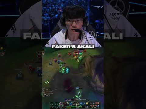 Faker 🤝 Worlds 🤝 Akali #worlds2024