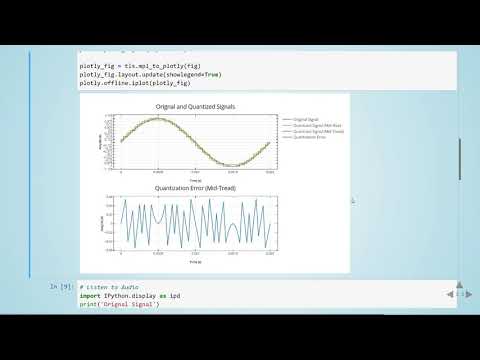 Adsp 01 Quantization 05 Python Example Uniform Quantization