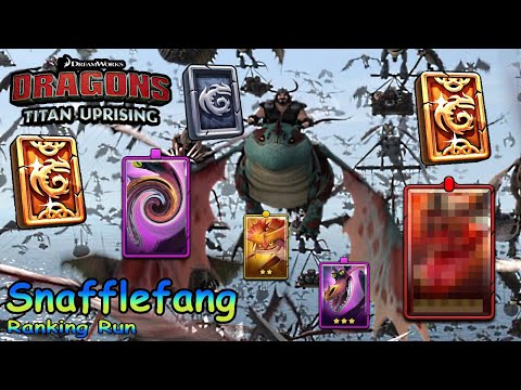 Dragons: Titan Uprising / Snafflefang Ranking Run / Full Battle / BP 8600+ / (HTTYD)