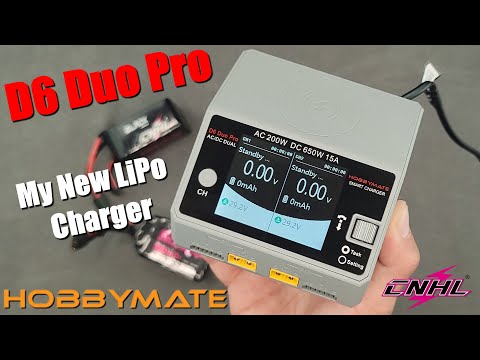 My New LiPo Charger "D6 Duo PRO" Hobbymate - Yo2B Production