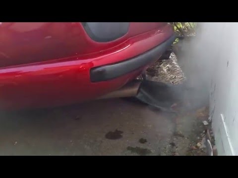 TVR Chimaera V8 decat sleeved exhaust Candy Red