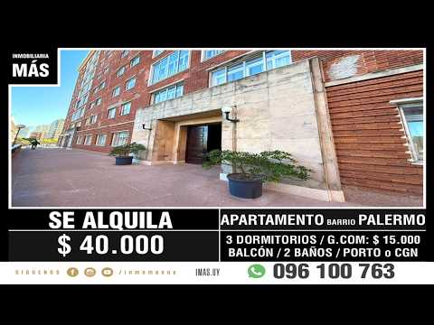 Video de YouTube - Apartamento Alquiler Palermo Montevideo iMas.uy P *
