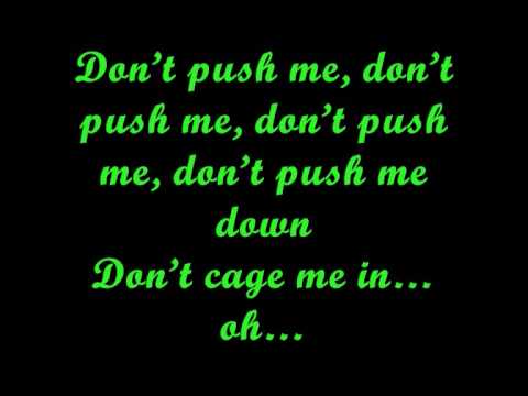 Lyrics - DOn't Push Me