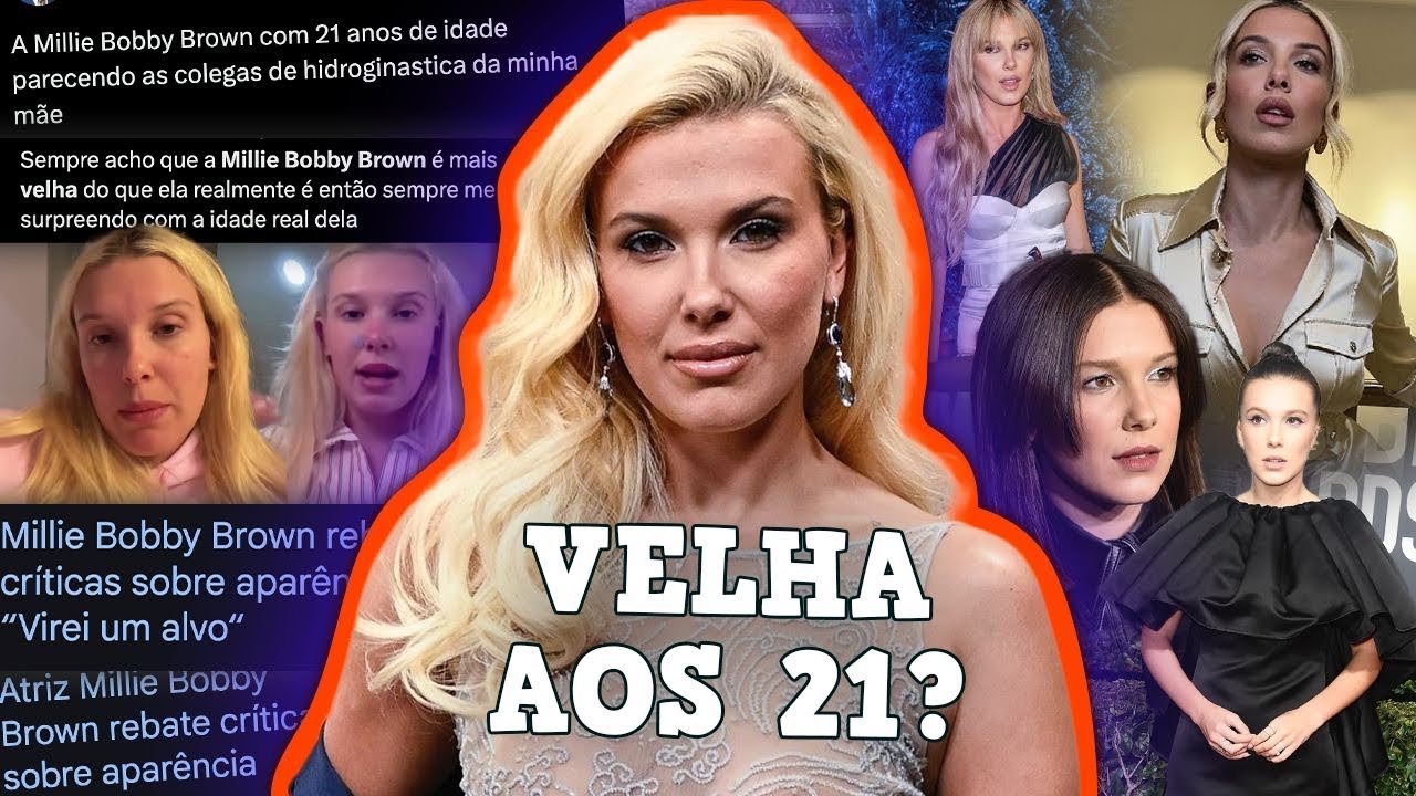 O DRAMA DE MILLIE BOBBY BROWN: A INTERNET DESTRUIU A ELEVEN?