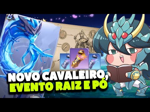 NOVO CAVALEIRO + EVENTO RAIZ COM TROCAS DE PÓ - saint seiya awakening