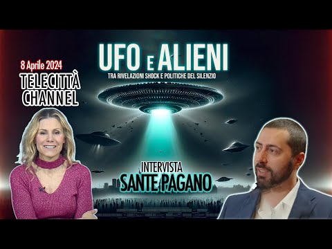 UFO E ALIENI - Telecittà intervista Sante Pagano