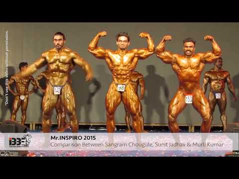 Mr.Inspiro 2015, Comparison Between Sangram Chougule, Sunit Jadhav & Murli Kumar, For Title...
