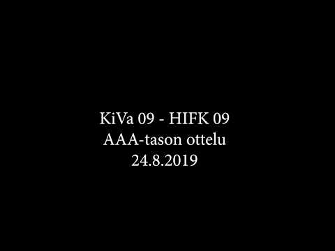 KiVa 09 - HIFK 09 24.8.2019