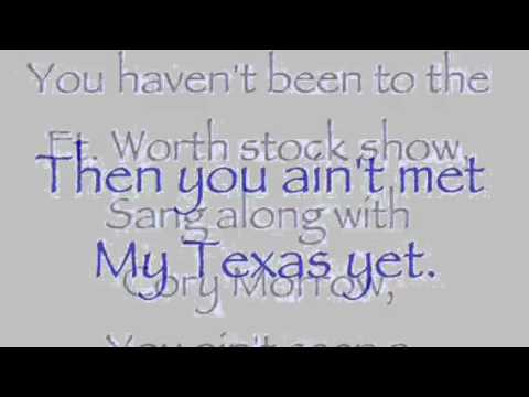 Josh Abbott Band My Texas With Lyrics