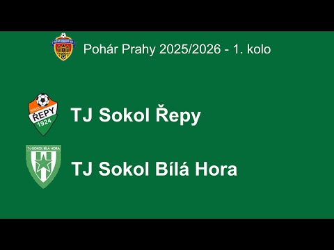 TJ Sokol Řepy - TJ Sokol Bílá Hora 2:2, na penalty 3:4
