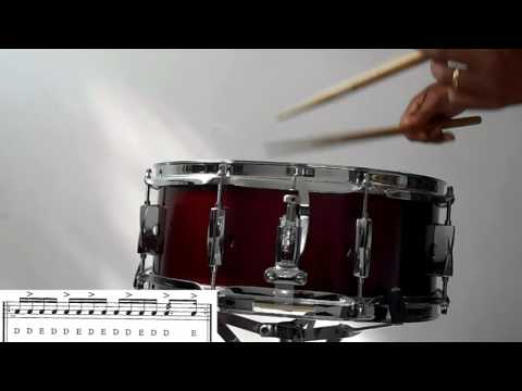 MARACATÚ - Variações para caixa (tarol)