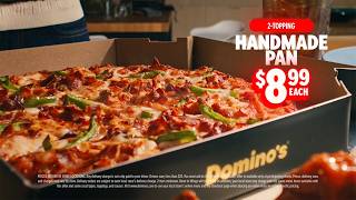Domino´s Pizza 🍕 The Finer Things: Handmade Pan Pizza