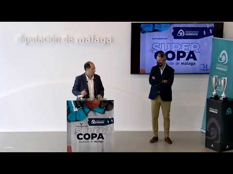 Presentación de la I Supercopa de Baloncesto Diputación Provincial de Málaga 2021