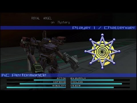 Armored Core Last Raven portable - Nameless' Mystery OP-I (vs Daemon)