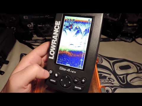 Lowrance Elite 4 HDI - Function Basics