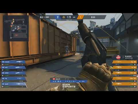 BEST MOMENTS. MAD Lions - MIBR. Train,Vertigo. 29.08.2020 Eden Arena Malta Vibes Cup 9. Highlights