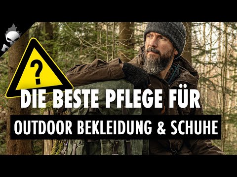 Wie pflege ich meine Outdoor BEKLEIDUNG & SCHUHE? // Tipps für Anfänger und Einsteiger