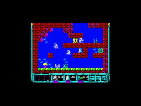 Playing Aquanoids the Neil Parson's game in Retro Virtual Machine