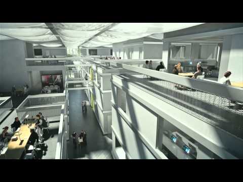 Présentation du bâtiment A Lab City réalisé par l'agence d'architecture OMA