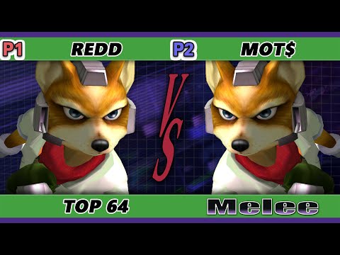 S@X 386 Online Top 64 - Redd (Fox) Vs. Mot$ (Fox) Smash Melee - SSBM