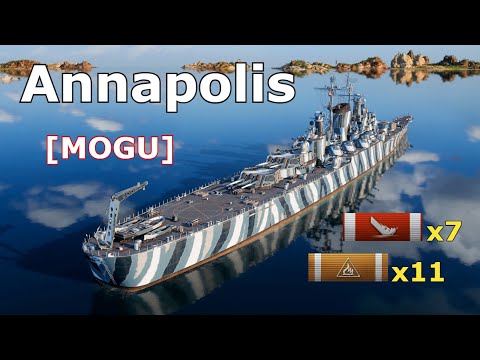 World of WarShips Annapolis - 7 Kills 292K Damage
