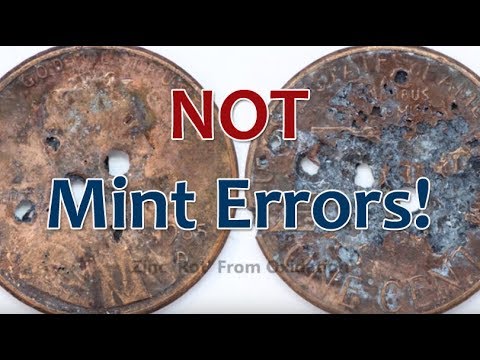 NOT Mint Error Coins!