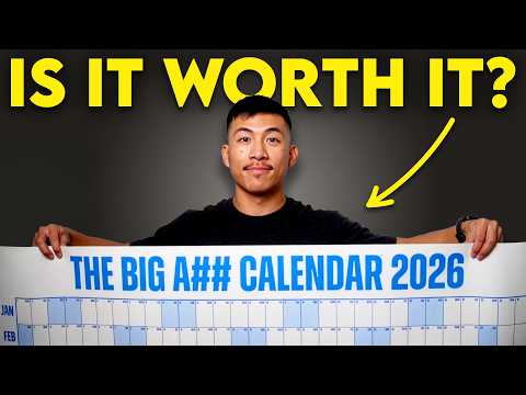 The Big A## Calendar 2026 Review: How To Plan The BEST 2026 Ever