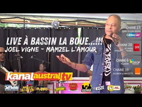 JOEL VIGNE - Mamzel Lamour en live chez KANAL AUSTRAL.TV