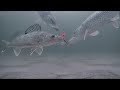 Video Thumbnail for HUNGRY Spring Walleye's! My Special Micro Spoons! CLEAR Underwater Footage