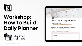 How to Build a Daily Planner with Notion? | Easy Scheduling & Better Productivity 📅