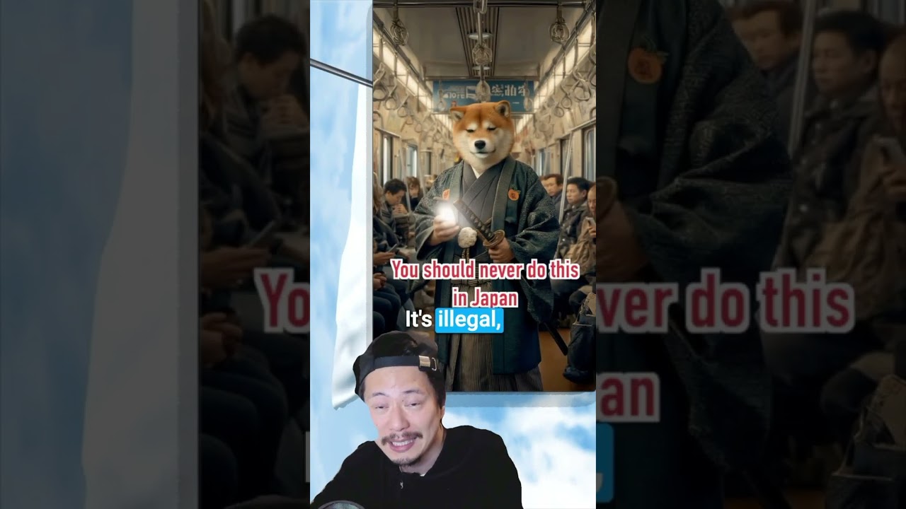 Things you should never do on the train in Japan #shorts #Japan