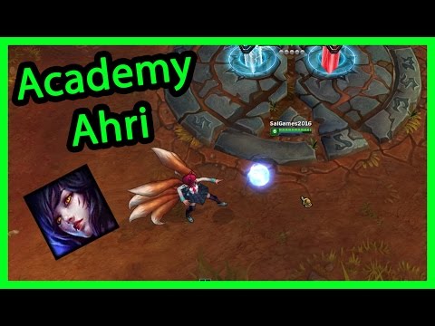 Academy Ahri Skin Spotlight - (PBE)
