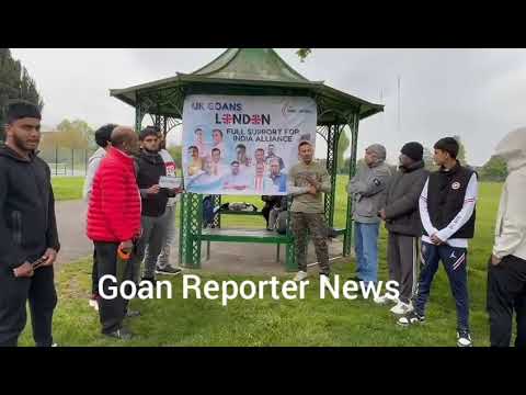 Goan Reporter:: Goans in UK pledge support to INDIA Alliance candidate Capt.Viriato Fernandes.