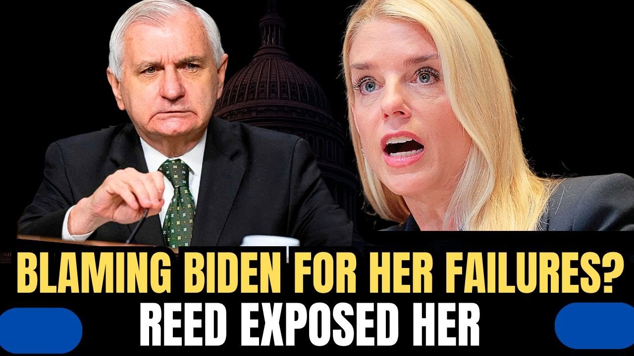 Pam Bondi Implodes: Jack Reed Exposes Her Dangerous Gun Policy Spin